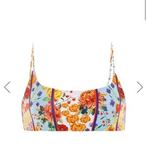 NWT Agua Bendita Bikini top and reversible bottoms